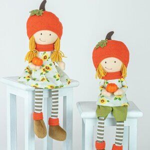 Pumpkin Kids Dangle Leg- Set of 2